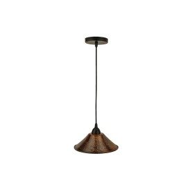 Hammered Copper 9" Cone Pendant Light