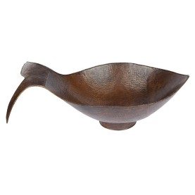 Fish Vessel Hammered Copper Sink