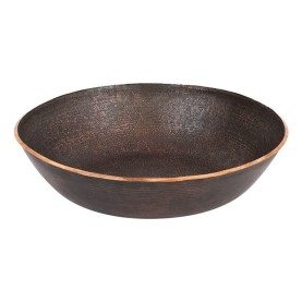 17" Large Round Vessel Terra Firma Copper Sink