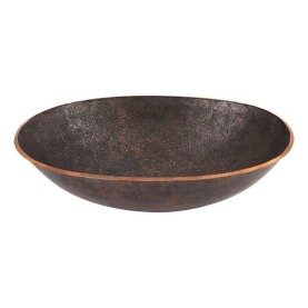 17" Oval Vessel Terra Firma Copper Sink