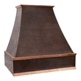 36" 735 CFM Terra Firma Copper Wall Mounted EuroTerra Range Hood with Screen Filters