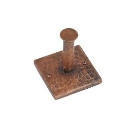 Hammered Copper Single Robe/Towel Hook