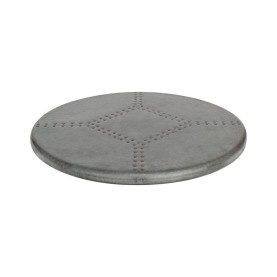 18" Zinc Lazy Susan