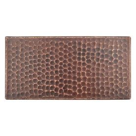 4" x 8" Hammered Copper Tile